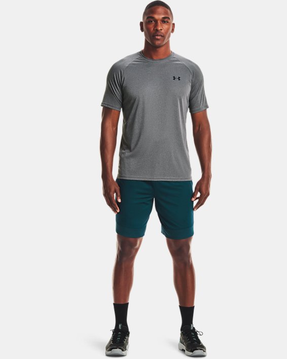 Men's UA Velocity Short Sleeve, Gray, pdpMainDesktop image number 2